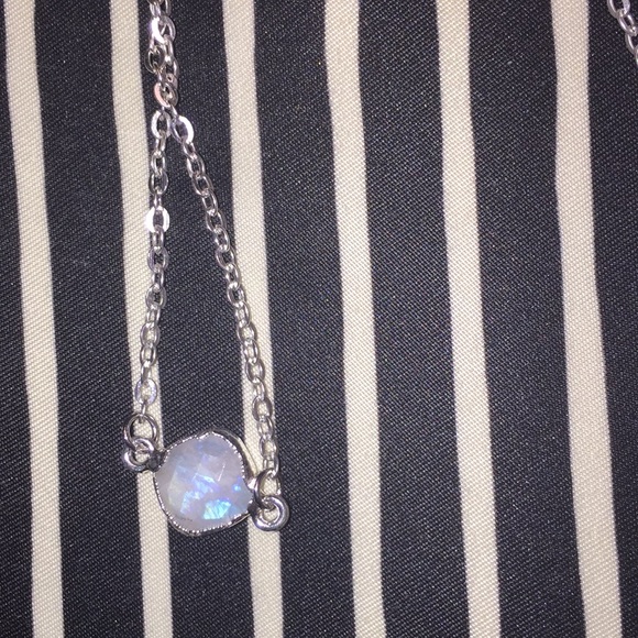  Rainbow Moonstone Necklace - Picture 5 of 8